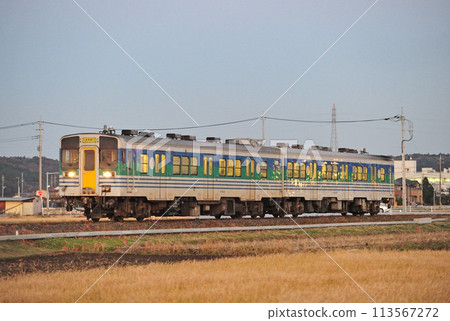 Kururi Line Higashi Yokota - Yokota JR East Kiha 38-4 + Kiha 38-1002 (Makuhari) 113567272