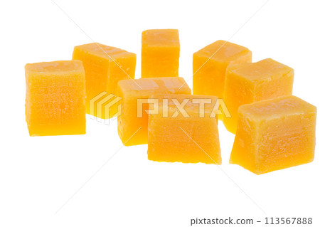 cheese squares isolated cheese squares isolated 113567888