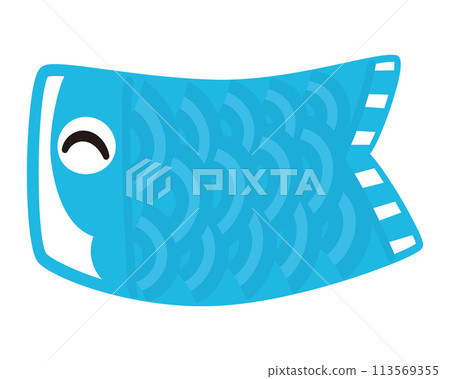2024 Carp streamer letter space 3-2 vector 113569355