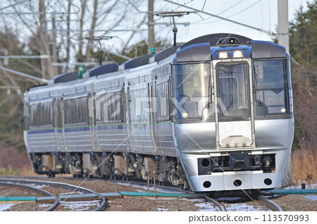 Hakodate Main Line Bibai-Koshunai JR Hokkaido 785 series NE-5 formation (Sapporo) Super Kamui Airport Hakodate Main Line Bibai-Koshunai JR Hokkaido 785 series NE-5 formation (Sapporo) Super Kamui Airport 113570993