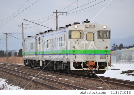函館本線 小朱內峰延 JR 北海道 Kiha 40-1706(苫小牧) 函館本線 小朱內峰延 JR 北海道 Kiha 40-1706(苫小牧) 113571018