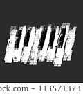 piano keys illustration. music background 113571373