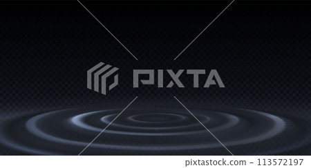 Water circles composition 113572197