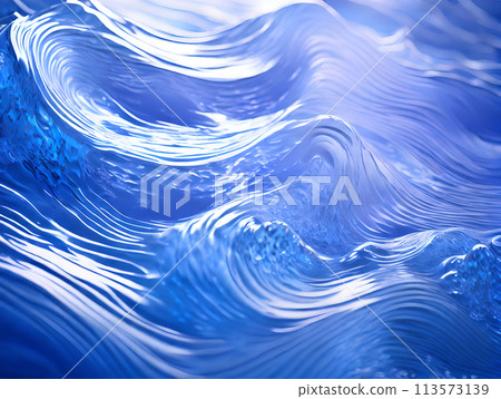 background with a pattern sea wave water wallpaper 113573139