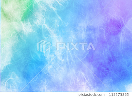 Unryu paper blue 113575265