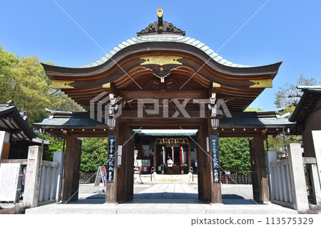 Shiroyama Hachiman Shrine Gate 113575329