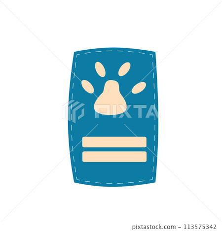 Passports for travel with pets. tourism identification isolated on white background. Trip for adventure and rest with domestic animals. Vector illustration Passports for travel with pets. tourism identification isolated on white background. Trip for adventure and rest with domestic animals. Vector illustration 113575342