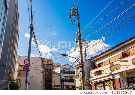 Scenery of Shinjuku, Tokyo 113575807