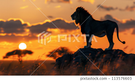 King of the Beast Lion 113576603