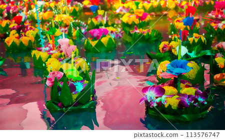 Loy Krathong Festival, Thailand Loy Krathong Festival, Thailand 113576747