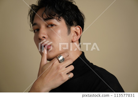 Men's beauty image for young men Men's beauty image for young men 113577831