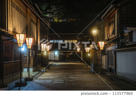 金澤東茶屋街夜景 113577960
