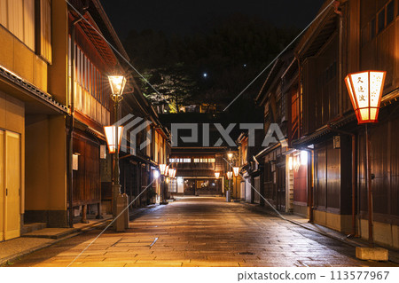 金澤東茶屋街夜景 113577967