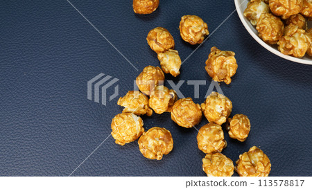 美味的焦糖爆米花 美味的焦糖爆米花 113578817