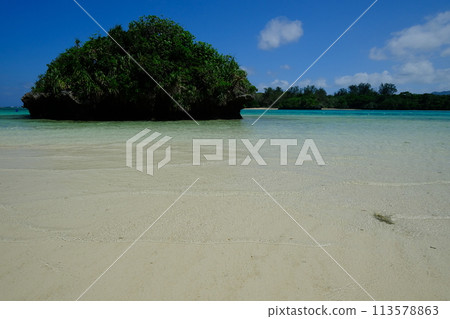 川平灣海灘和無人島 113578863