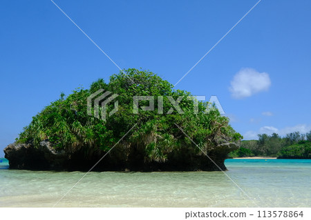 石垣島川平灣的無人島 113578864