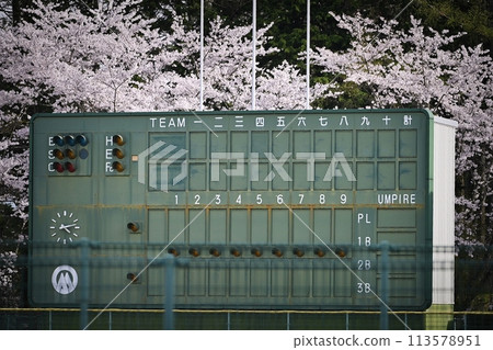 Sakura x Scoreboard 113578951