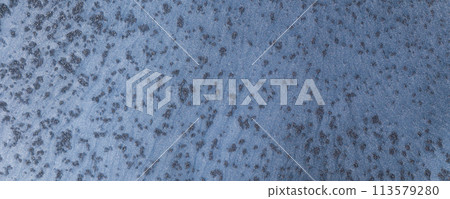 Abstract Fluid Acrylic Painting. Liquid background. Duotone compositions with gradient flow shape. 113579280