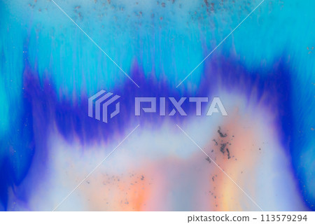 Abstract Fluid Acrylic Painting. Liquid background. Duotone compositions with gradient flow shape. Abstract Fluid Acrylic Painting. Liquid background. Duotone compositions with gradient flow shape. 113579294