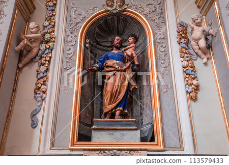 San Pietro church, Modica, sicily, Italy 113579433