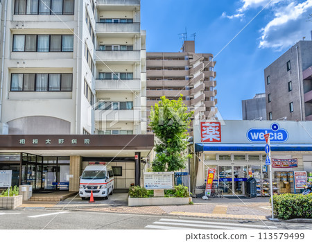 Cityscape of Sagamihara City, Kanagawa Prefecture - Sagami-Oono Station Cityscape of Sagamihara City, Kanagawa Prefecture - Sagami-Oono Station 113579499