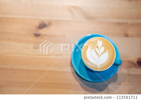Latte art cafe thumbnail image Latte art cafe thumbnail image 113581711