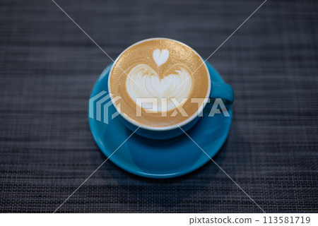 Latte art cafe thumbnail image Latte art cafe thumbnail image 113581719