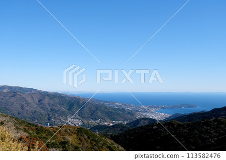 靜岡縣田形郡函南町_十國峠展望台向東眺望5_2024年1月 靜岡縣田形郡函南町_十國峠展望台向東眺望5_2024年1月 113582476