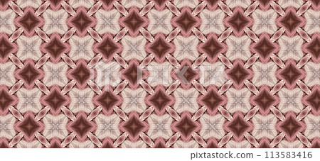 Image of geometric seamless pattern. Kaleidoscopic background 113583416