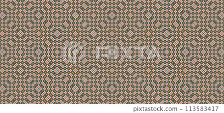 Image of geometric seamless pattern. Kaleidoscopic background Image of geometric seamless pattern. Kaleidoscopic background 113583417