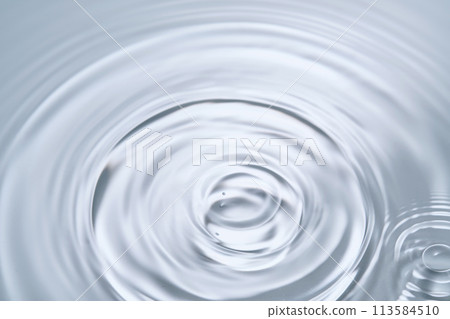 Abstract background with water stains. Blue background. 113584510