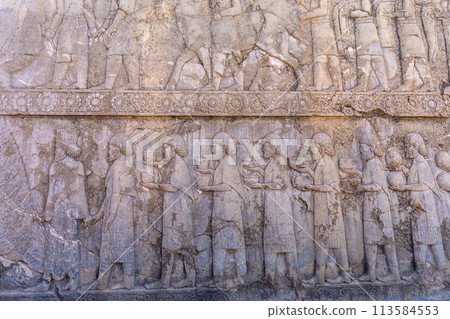 Ancient Carvings of Persepolis. Ancient Carvings of Persepolis. 113584553