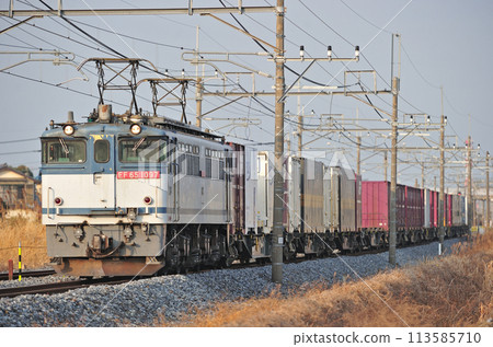Tohoku Main Line, Kurihashi-Higashiwashimiya, JR Freight, EF65-1097 (Shin-Tsurumi) 113585710