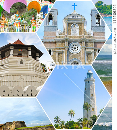 Architectural sights of Sri Lanka Architectural sights of Sri Lanka 113586293