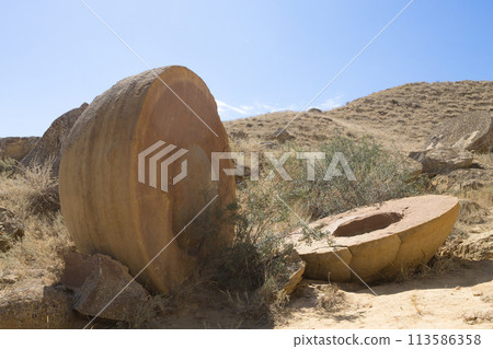 Valley of the spheres, Torysh, Mangystau region, Kazakhstan 113586358