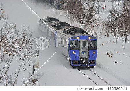 Soya Main Line, Ranru-Shiokari, JR Hokkaido, Kiha 183 series (Naebo), Sarobetsu 113586944