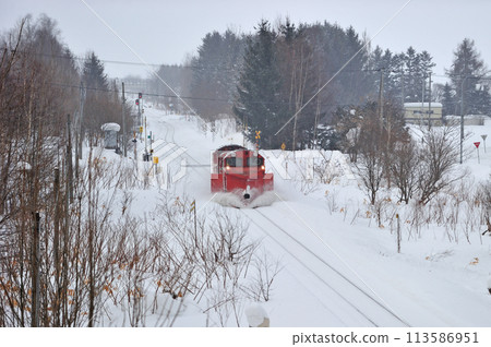 Soya Main Line Ranru-Shiokari JR Hokkaido DE15-2521 (Asahikawa) 113586951