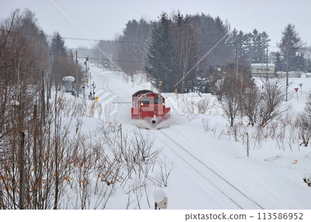 Soya Main Line Ranru-Shiokari JR Hokkaido DE15-2521 (Asahikawa) 113586952