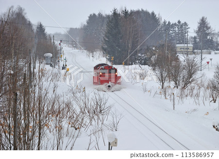 Soya Main Line Ranru-Shiokari JR Hokkaido DE15-2521 (Asahikawa) 113586957