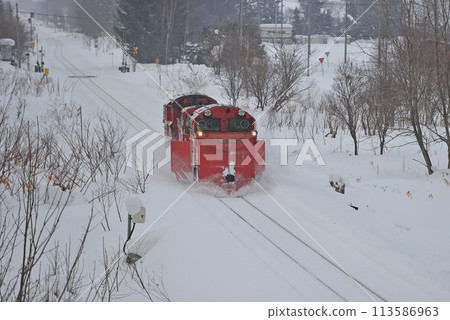 Soya Main Line Ranru-Shiokari JR Hokkaido DE15-2521 (Asahikawa) 113586963