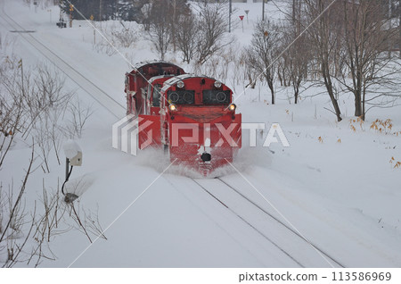 Soya Main Line Ranru-Shiokari JR Hokkaido DE15-2521 (Asahikawa) 113586969
