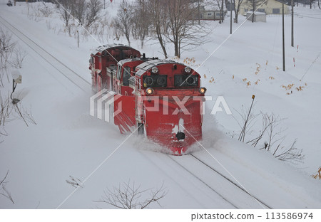 Soya Main Line Ranru-Shiokari JR Hokkaido DE15-2521 (Asahikawa) 113586974