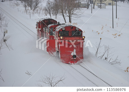 Soya Main Line Ranru-Shiokari JR Hokkaido DE15-2521 (Asahikawa) 113586976