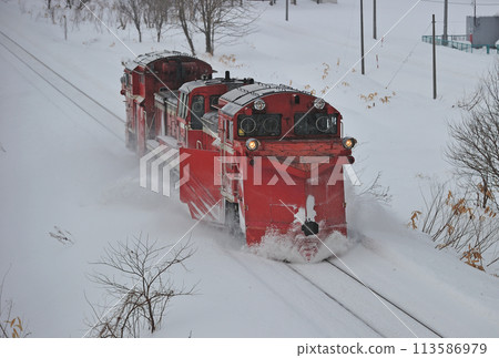 Soya Main Line Ranru-Shiokari JR Hokkaido DE15-2521 (Asahikawa) 113586979