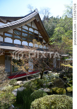 Hosen-in Temple, Tsurukame Garden, Ohara, Sakyo Ward, Kyoto City Hosen-in Temple, Tsurukame Garden, Ohara, Sakyo Ward, Kyoto City 113587328