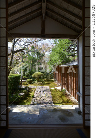 京都市左京區大原,寶泉院,從房間看到的景色 京都市左京區大原,寶泉院,從房間看到的景色 113587329