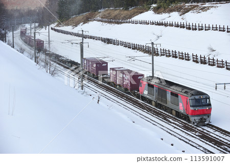 千歲線 上野幌北廣島 JR Freight DF200-116(鷲別) 千歲線 上野幌北廣島 JR Freight DF200-116(鷲別) 113591007