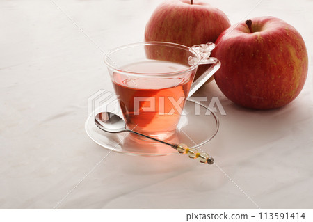 蘋果茶圖片 113591414