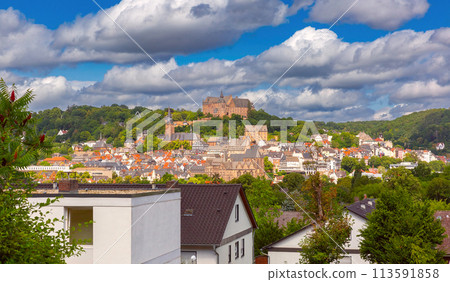 Marburg Castle Skyline, Germany Marburg Castle Skyline, Germany 113591858