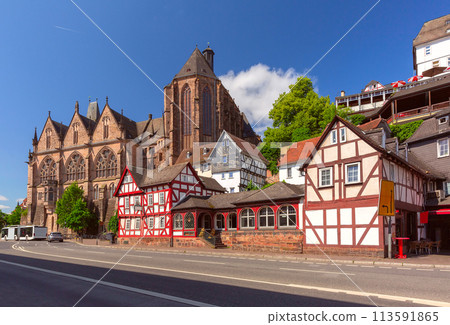 Marburg street, Germany Marburg street, Germany 113591865